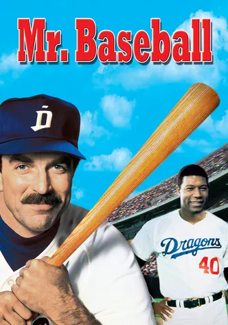 Mr. Baseball poster