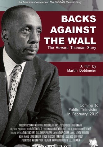 Backs Against the Wall: The Howard Thurman Story