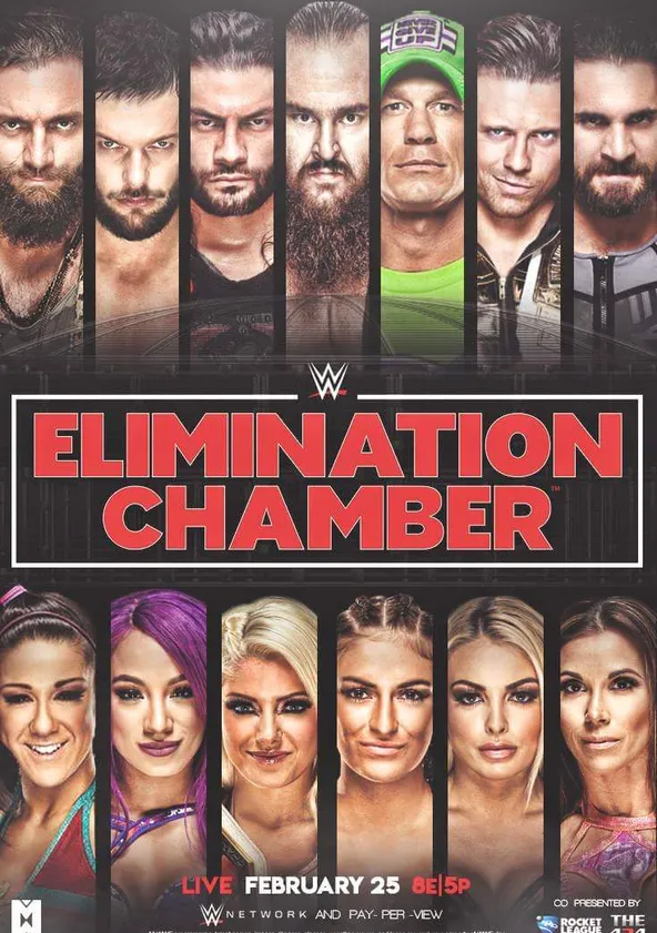 WWE Elimination Chamber 2018 streaming online