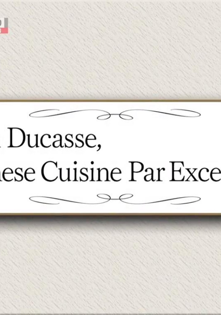 Alain Ducasse, Japanese Cuisine Par Excellence