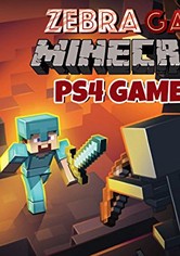 Minecraft PS4 Gameplay - Zebra Gamer