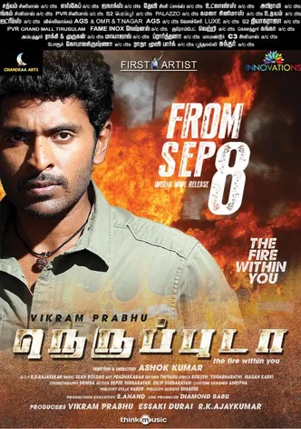 Neruppu Da poster