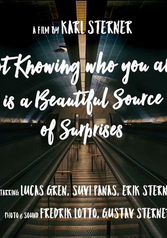 Not Knowing Who You Are Is a Beautiful Source of Surprises