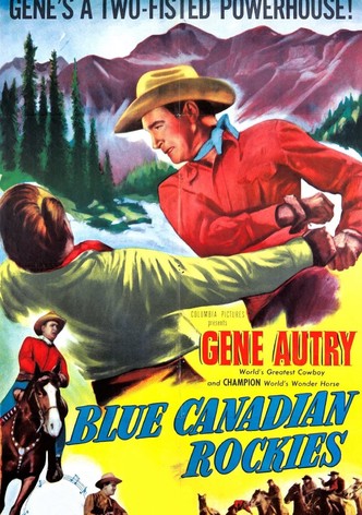 Blue Canadian Rockies