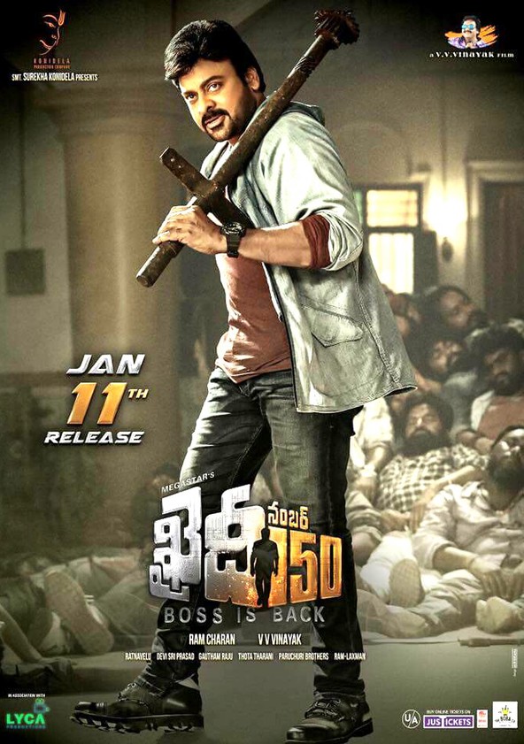 Khaidi No. 150 movie watch streaming online