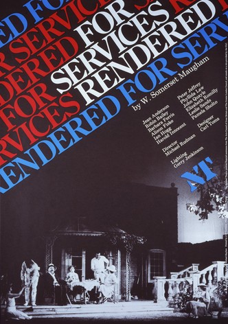 For Services Rendered