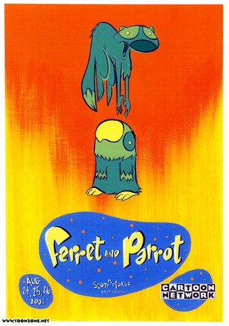 Ferret and Parrot