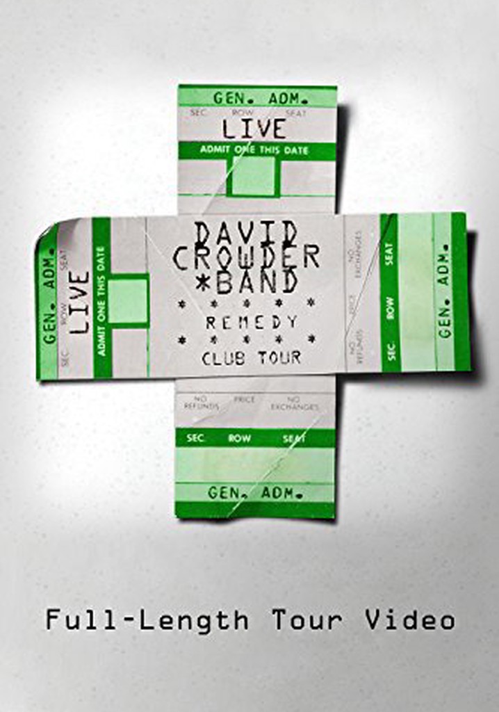 David Crowder Band - Remedy Club Tour Edition online