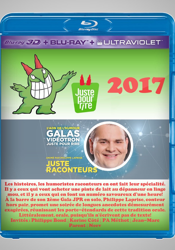 Juste Pour Rire 2017 - Gala Juste Raconteurs