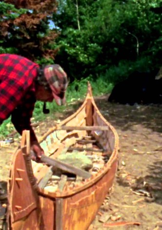 Cesar's Bark Canoe
