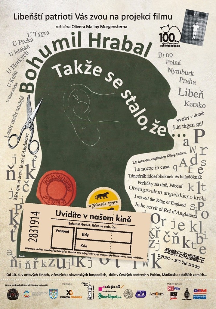 Bohumil Hrabal „Takže se stalo, že...“