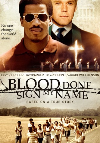 Blood Done Sign My Name