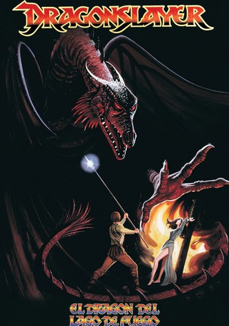 El dragón del lago de fuego