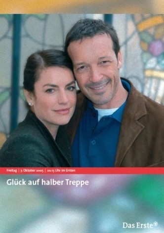 Glück auf halber Treppe