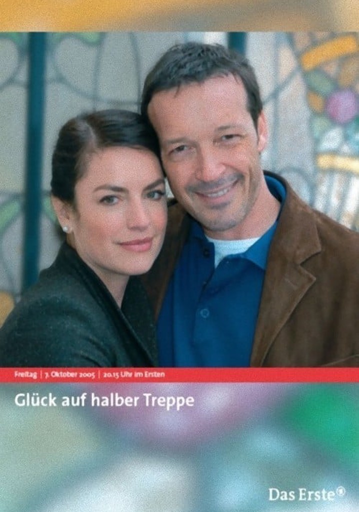 Glück auf halber Treppe