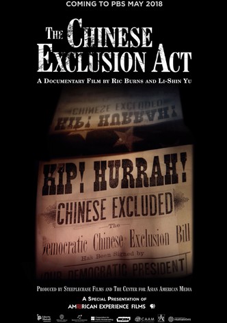 The Chinese Exclusion Act