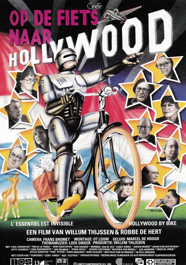 Op de fiets naar Hollywood