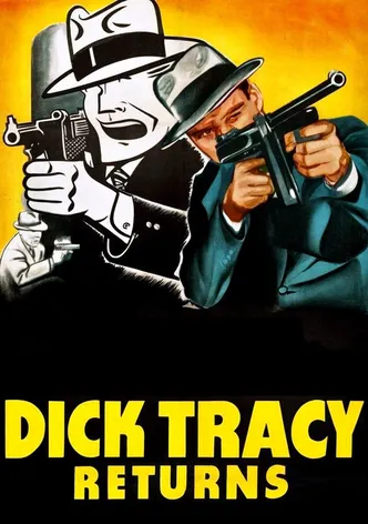 Dick Tracy Returns poster