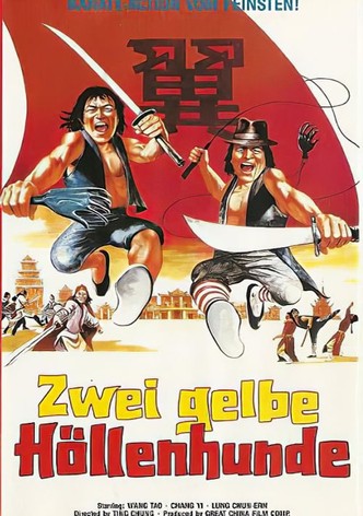 Zwei gelbe Höllenhunde