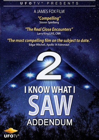 I Know What I Saw Part 2 Addendum