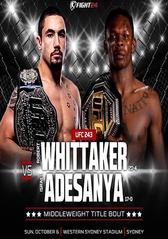 UFC 243: Whittaker vs. Adesanya - Prelims