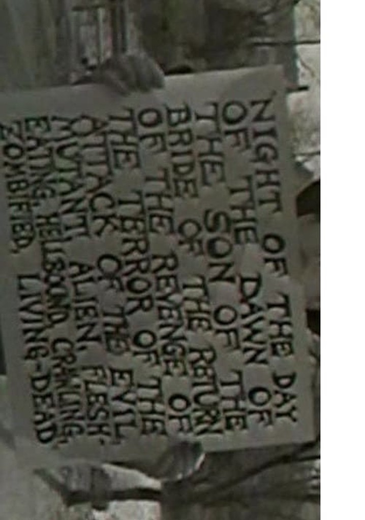 Night Of The Day Of The Dawn Of The Son Of The Bride Of The Return Of The Revenge Of The Terror Of The Attack Of The Evil, Mutant, Hellbound, Flesh-Eating, Crawling, Alien, Zombified, Subhumanoid Living Dead — Part 5
