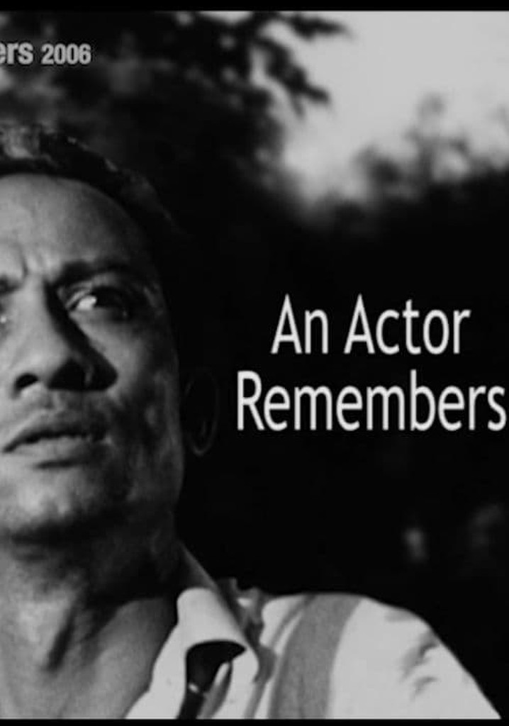 An Actor Remembers