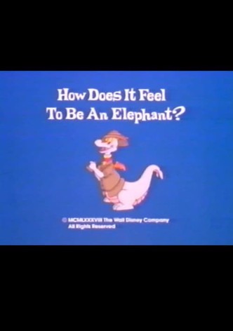 How Does It Feel to Be an Elephant?