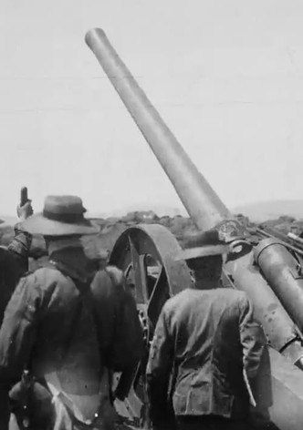 Naval Guns Firing at Colenso