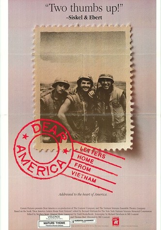 Dear America: Letters Home from Vietnam