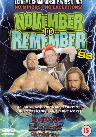 ECW November To Remember 1998