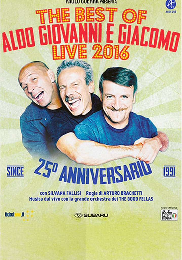 Aldo Giovanni e Giacomo - Live On Stage
