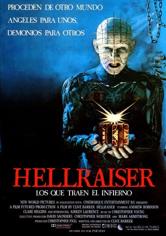 <h1>Descubre dónde puedes encontrar todas las películas de la saga de Hellraiser, en orden</h1>