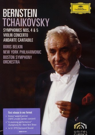 Bernstein: Tchaikovsky: Symphonies No. 4 & 5