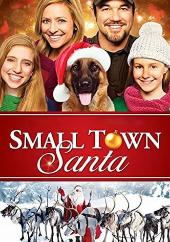 Small Town Santa poster