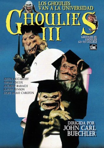 Ghoulies III: Los Ghoulies van a la universidad