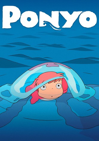 Ponyo rantakalliolla