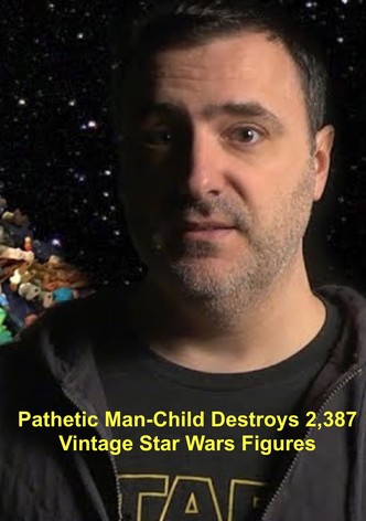 Pathetic Man-Child Destroys 2,387 Vintage Star Wars Figures