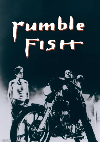 Rumble Fish poster