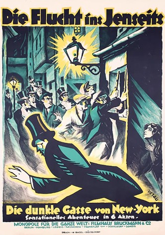 Die Flucht ins Jenseits oder: Die dunkle Gasse von New York
