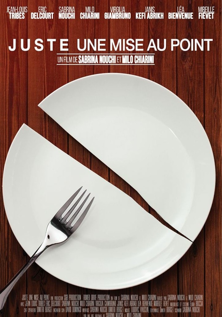 Juste une mise au point