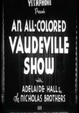 An All-Colored Vaudeville Show