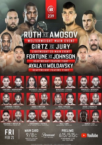 Bellator 239: Ruth vs Amosov