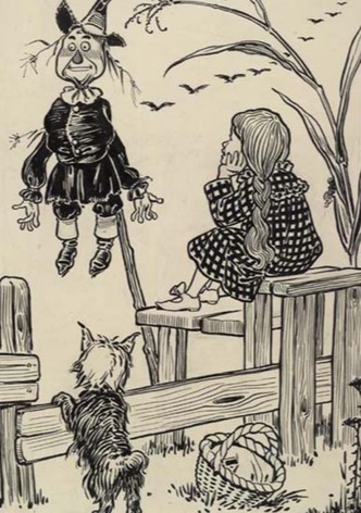 Dorothy and the Scarecrow in Oz