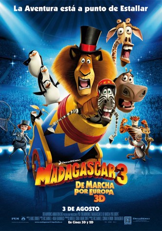 Madagascar 3: De marcha por Europa