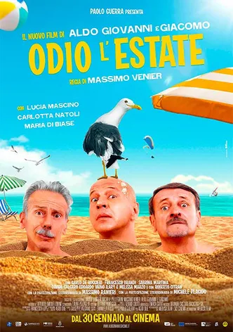 Odio l'estate poster