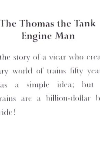 The Thomas the Tank Engine Man