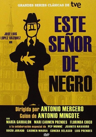 Este señor de negro