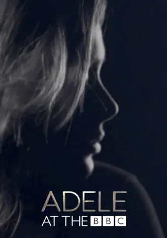 Adele at the BBC poster