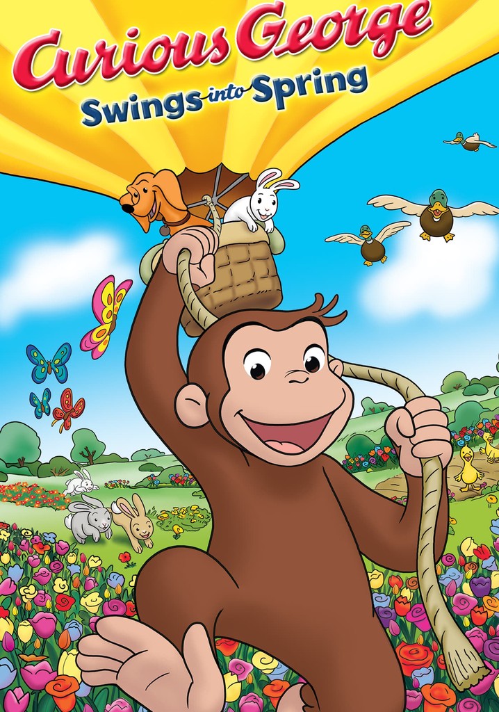 Curious George Swings Into Spring